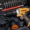 A complete set of multi-functional power tool sets for home maintenance, woodworking, grinding, drilling, and combination tool accessories Item Picture